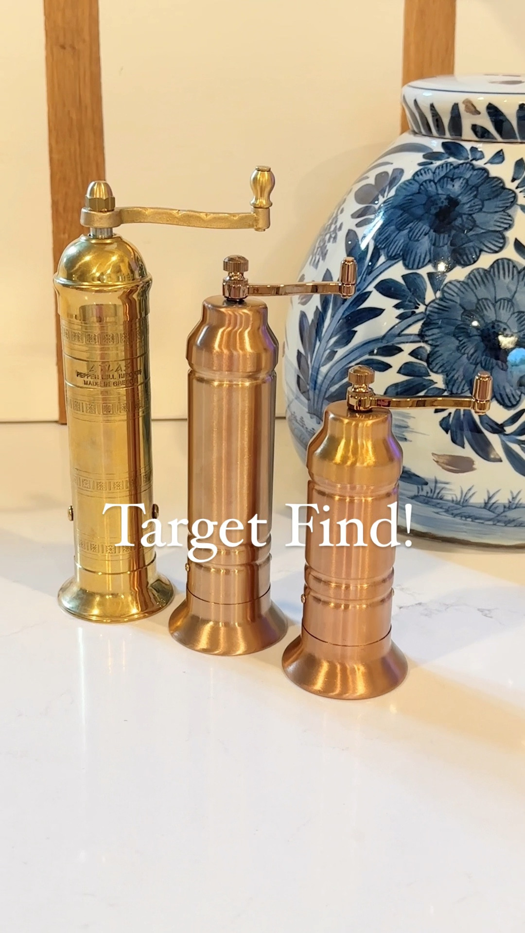 Target look for less! Salt & pepper mills  only $9 and $12! 🙌🏻 grab these before they sell out! 
Target new arrivals target fall decor 

#LTKFindsUnder50 #LTKSaleAlert #LTKHome