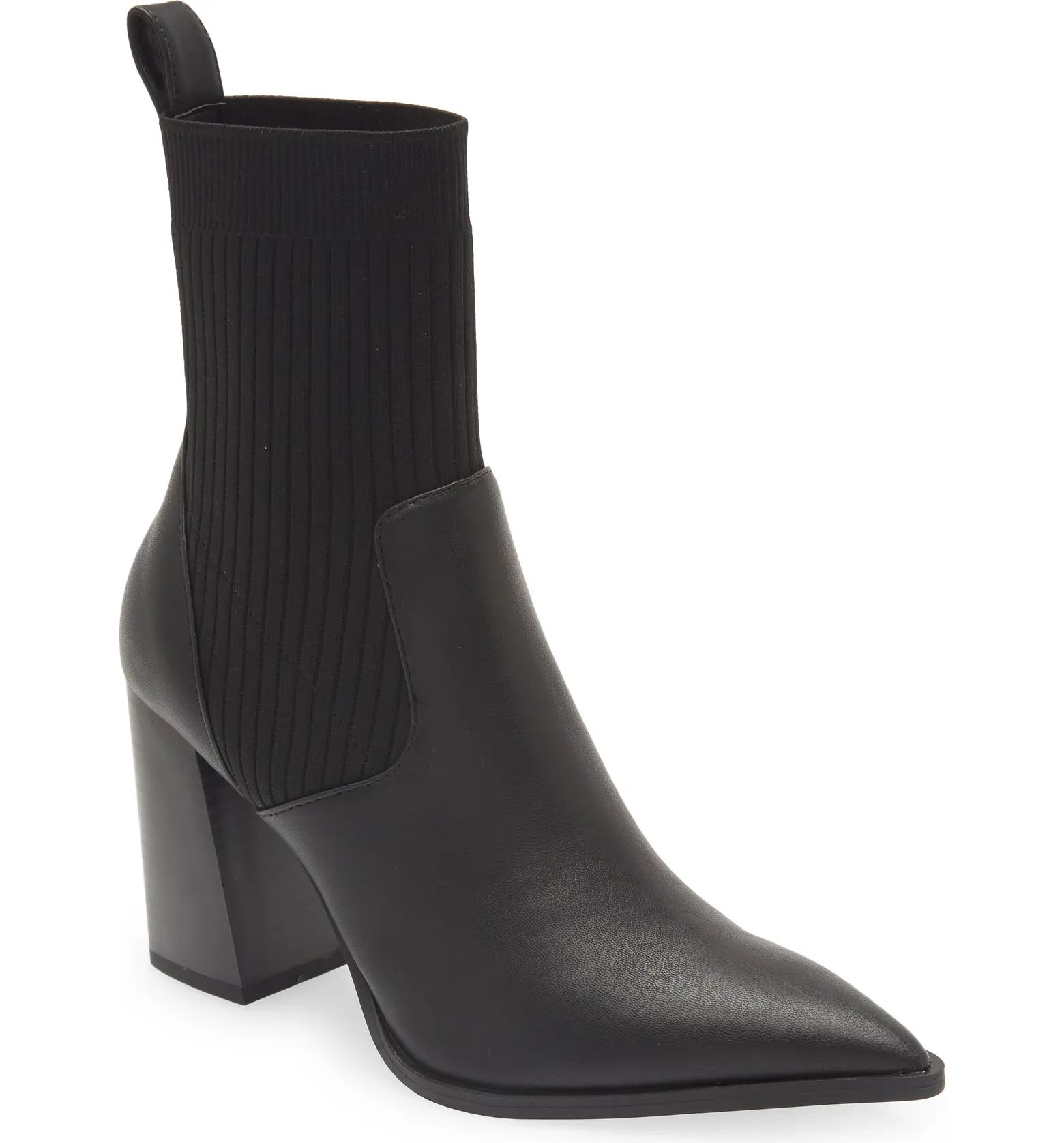 This striking bootie features a ribbed shaft and an exaggerated pointy toe, making for a textured... | Nordstrom