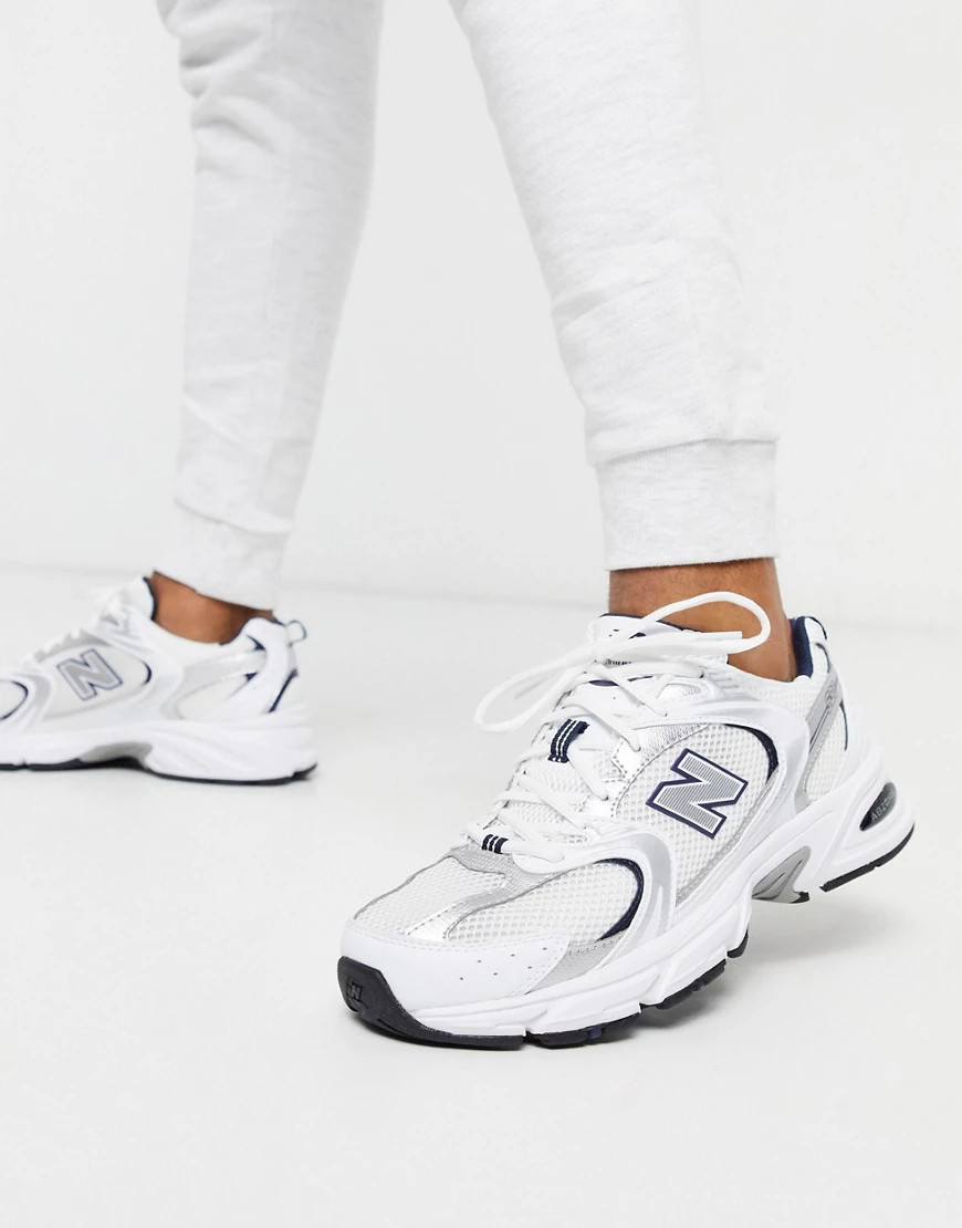 New Balance 530 trainers in White | ASOS (Global)