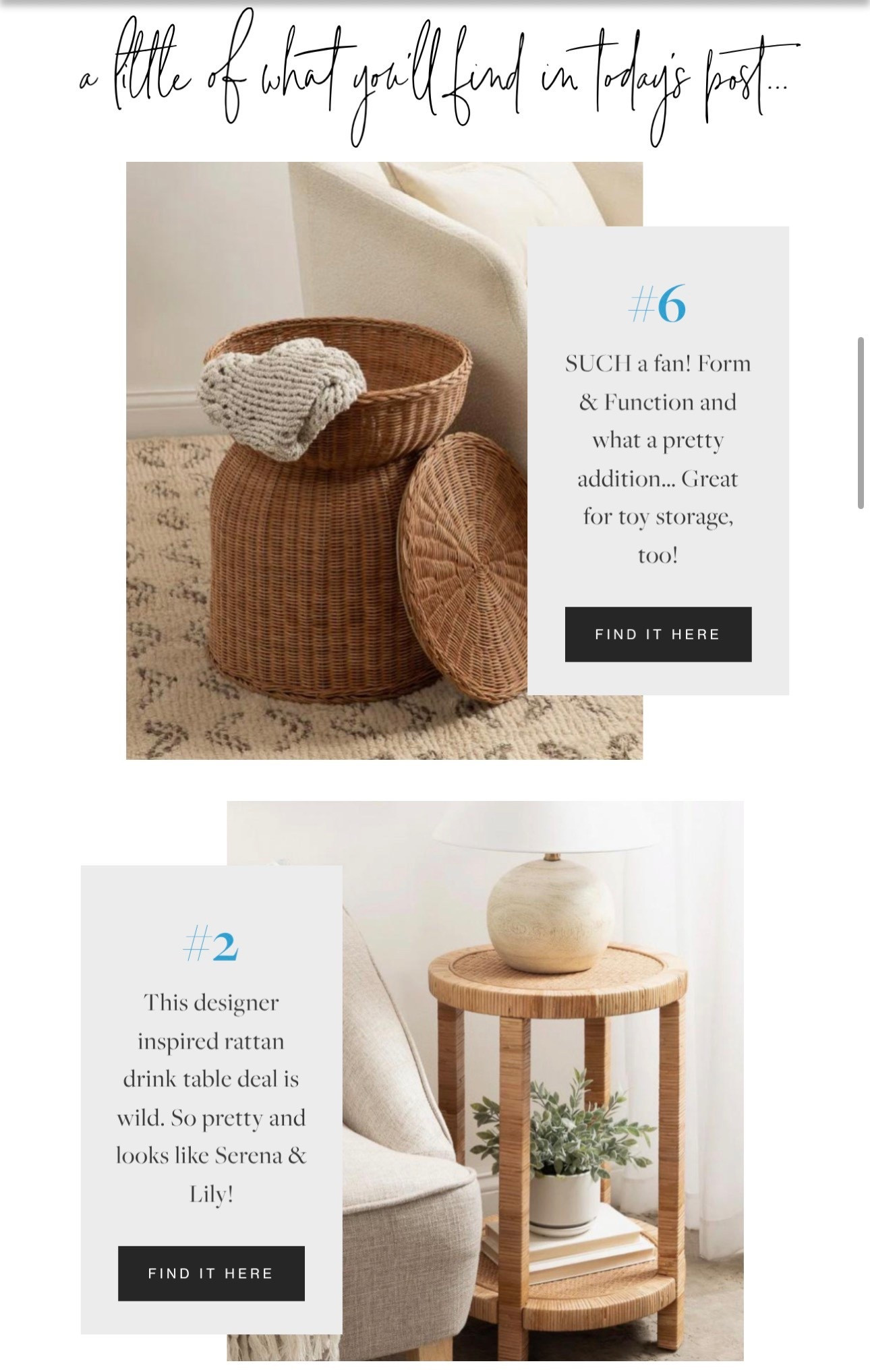 The way deals on these 😍 See my full face top 10 on KelleyNan.com! Today’s the last day of the sale and you won’t believe the price on these designer inspired pieces! 

#LTKHome #LTKSaleAlert