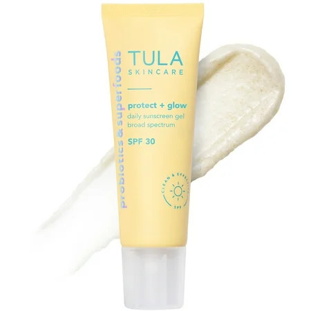 TULA Daily SPF 30 Sunscreen Gel - Broad Spectrum, Non-Greasy, Reef-Safe with Blue Light Pollution Protection | Walmart (US)