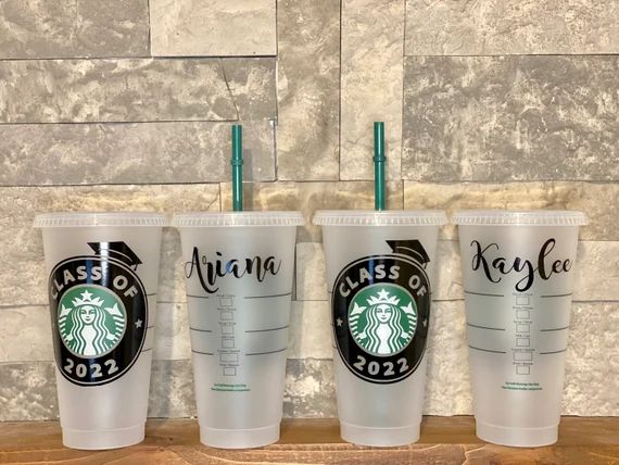 Class of 2022 Starbucks Tumbler / Senior Cup / Personalized | Etsy | Etsy (US)