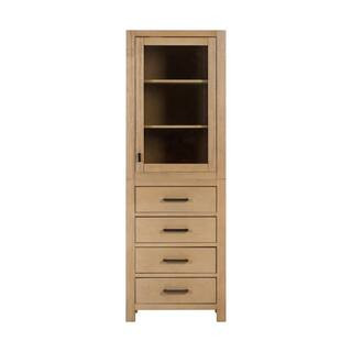 Avanity Modero 24 in. W x 20 in. D x 71.3 in. H Brushed Oak Freestanding Linen Cabinet MODERO-LT2... | The Home Depot