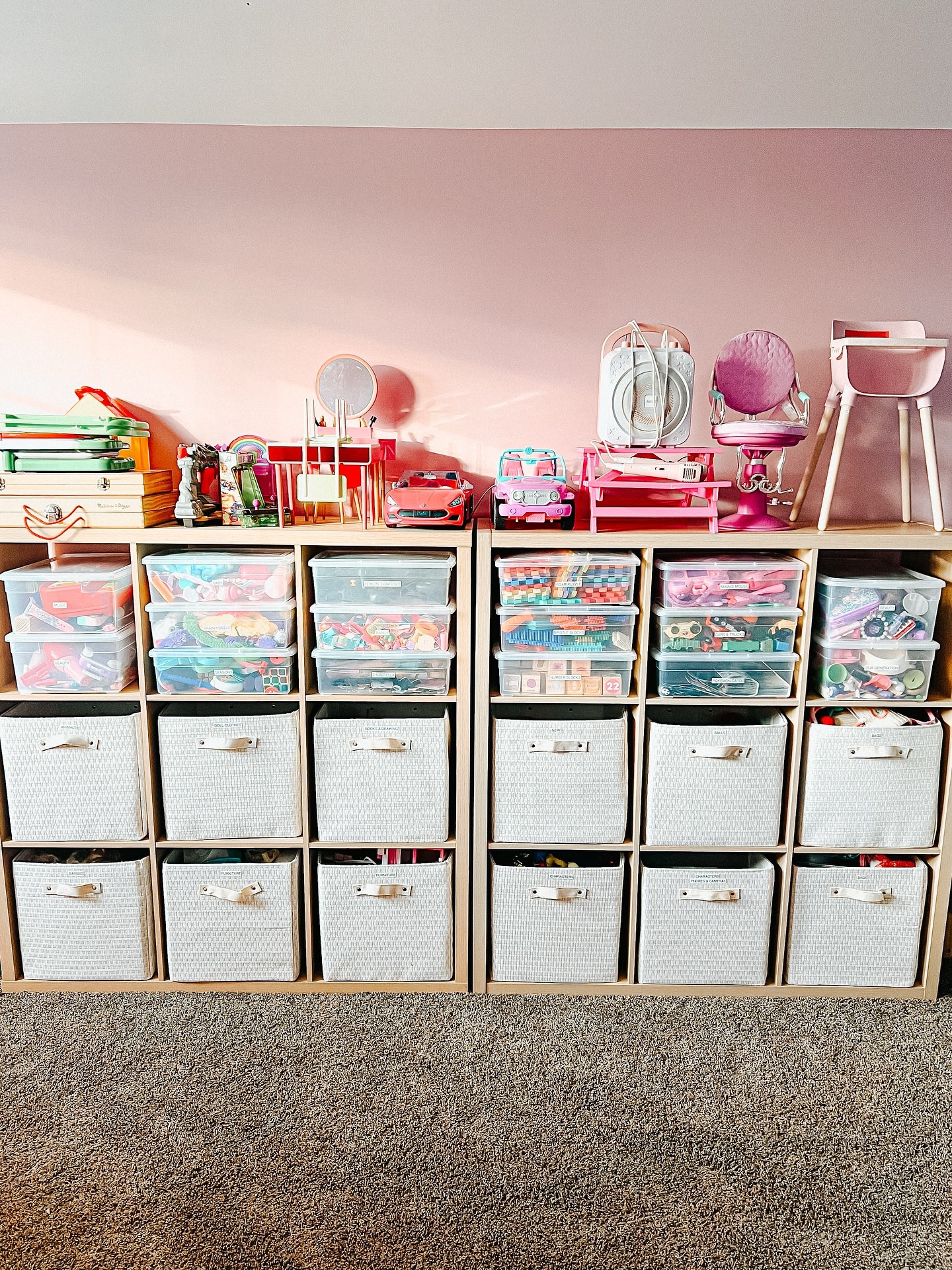 Yesterday’s transformation was too good not to share today! We organized this playroom years ago and it simply needed a REST & REFRESH 💫

Kids get older, toys change, interests change and that is the perfect recipe for a reset! A few hours + a few organizers gives you a new beautiful space that’s ready for FUN!



#LTKHome #LTKKids