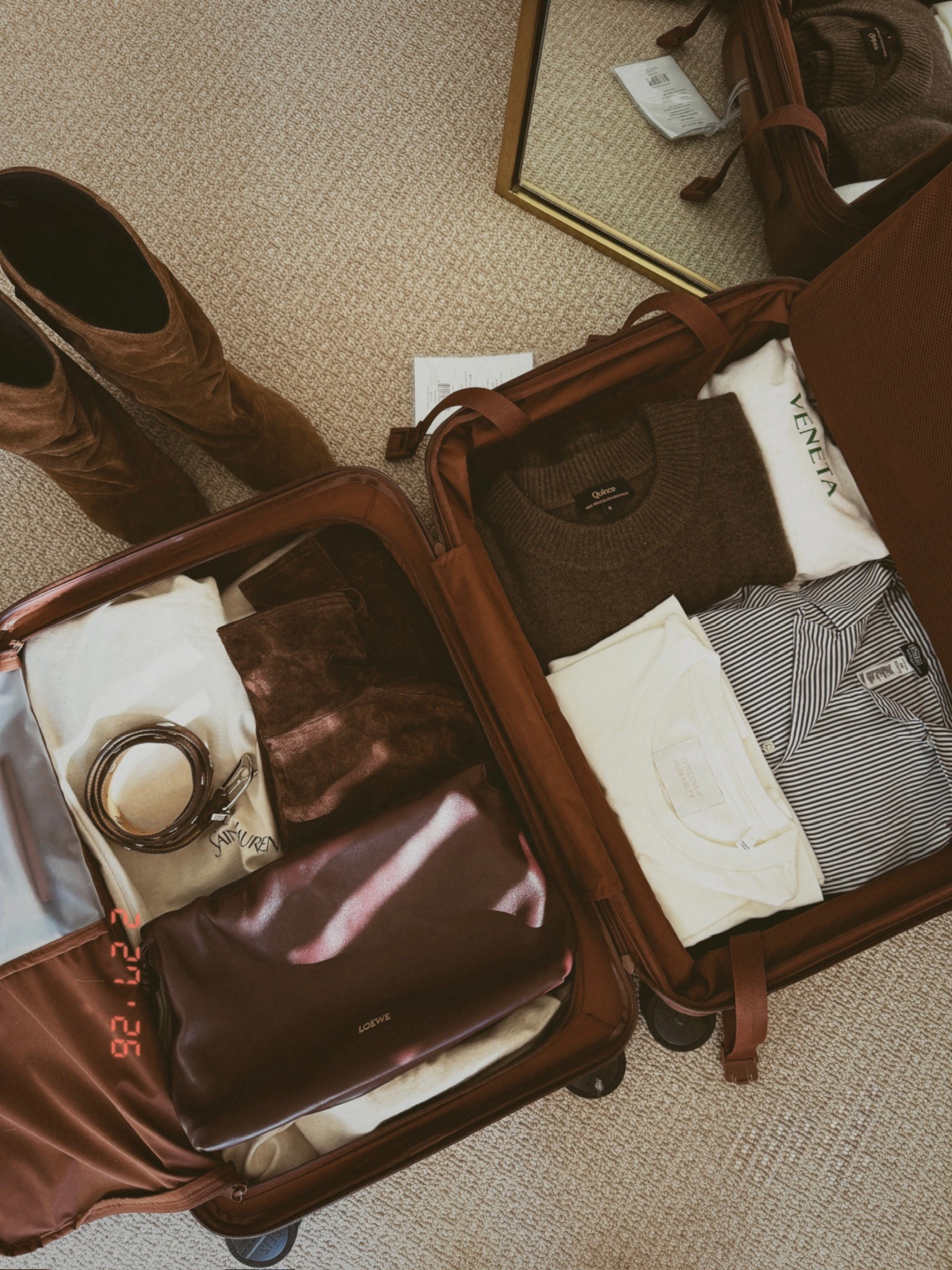 Heading out for a quick trip! Here’s what I’m packing 🤎

#LTKSeasonal #LTKover40 #LTKtravel