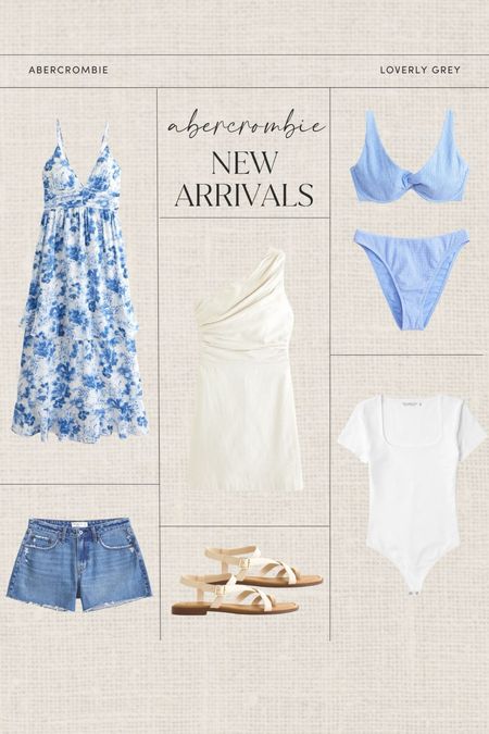 Abercrombie new arrivals. This floral maxi dress and Jean shorts are perfect for spring. Loverly Grey, Abercrombie 

#LTKStyleTip #LTKBeauty #LTKSeasonal