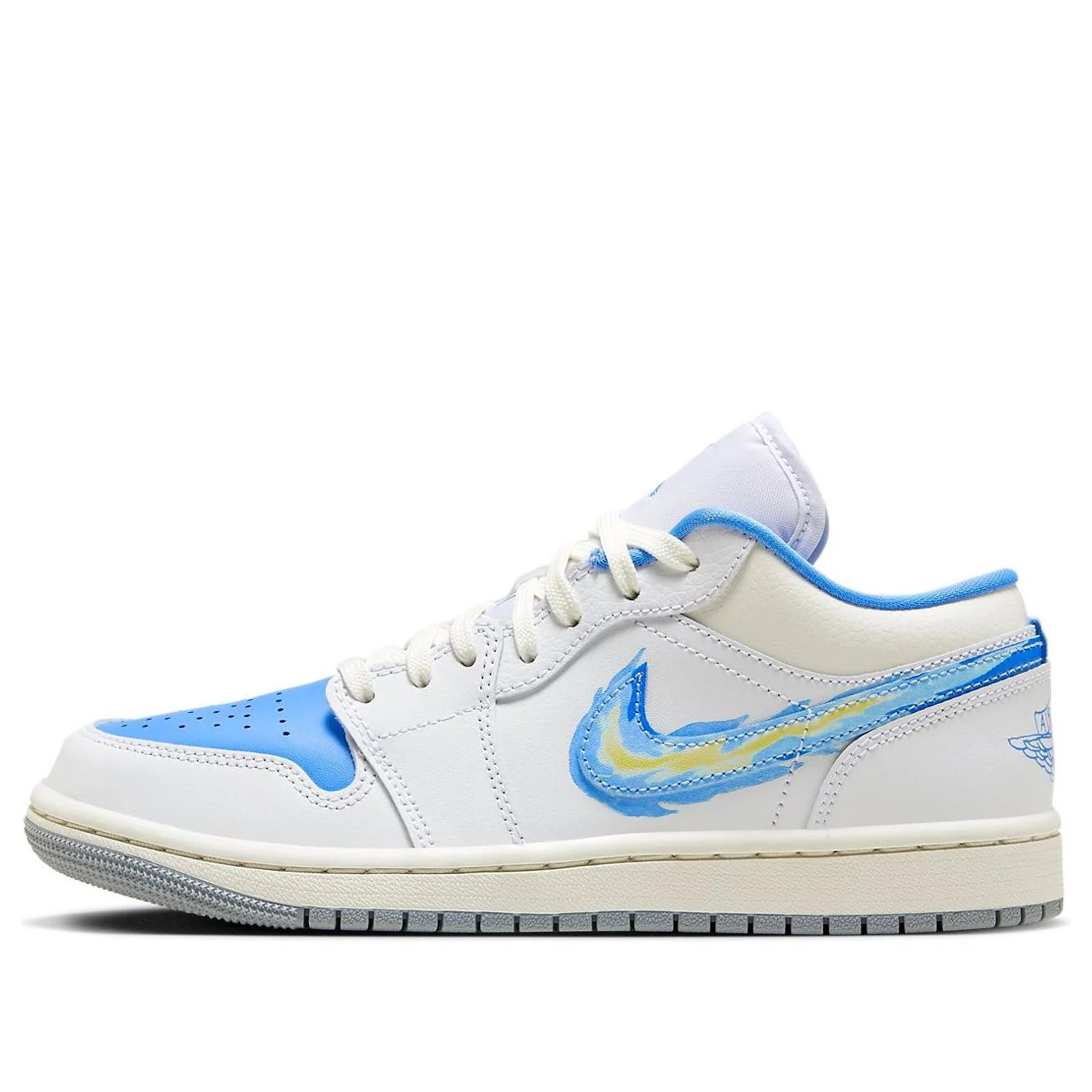 (WMNS) Air Jordan 1 Low SE 'Flame Swoosh' FJ7219-441 | KICKS CREW