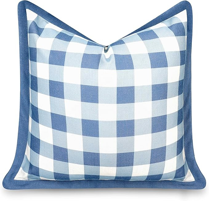 Crumbs Home California Casual Coastal Indoor Outdoor Throw Pillow Cover, 22"x22" Water Repellent ... | Amazon (US)