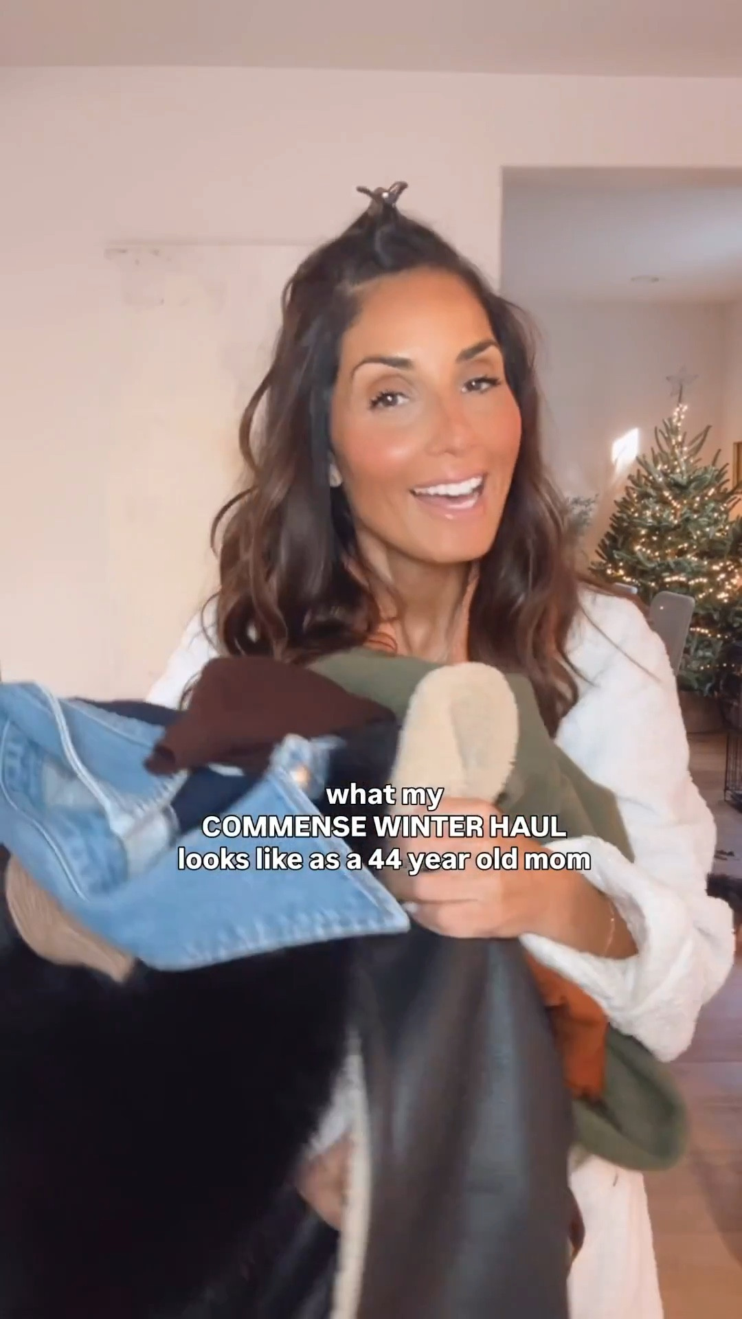 **the jeans aren’t from Commense, just the tops and jackets. But o DID link these exact jeans on this post from Nordstrom** 👖 I’m a true size small and got small in everything. Size down on the leather pants and on the Good American Jeans 🩷

#LTKSeasonal #LTKootd #LTKOver40