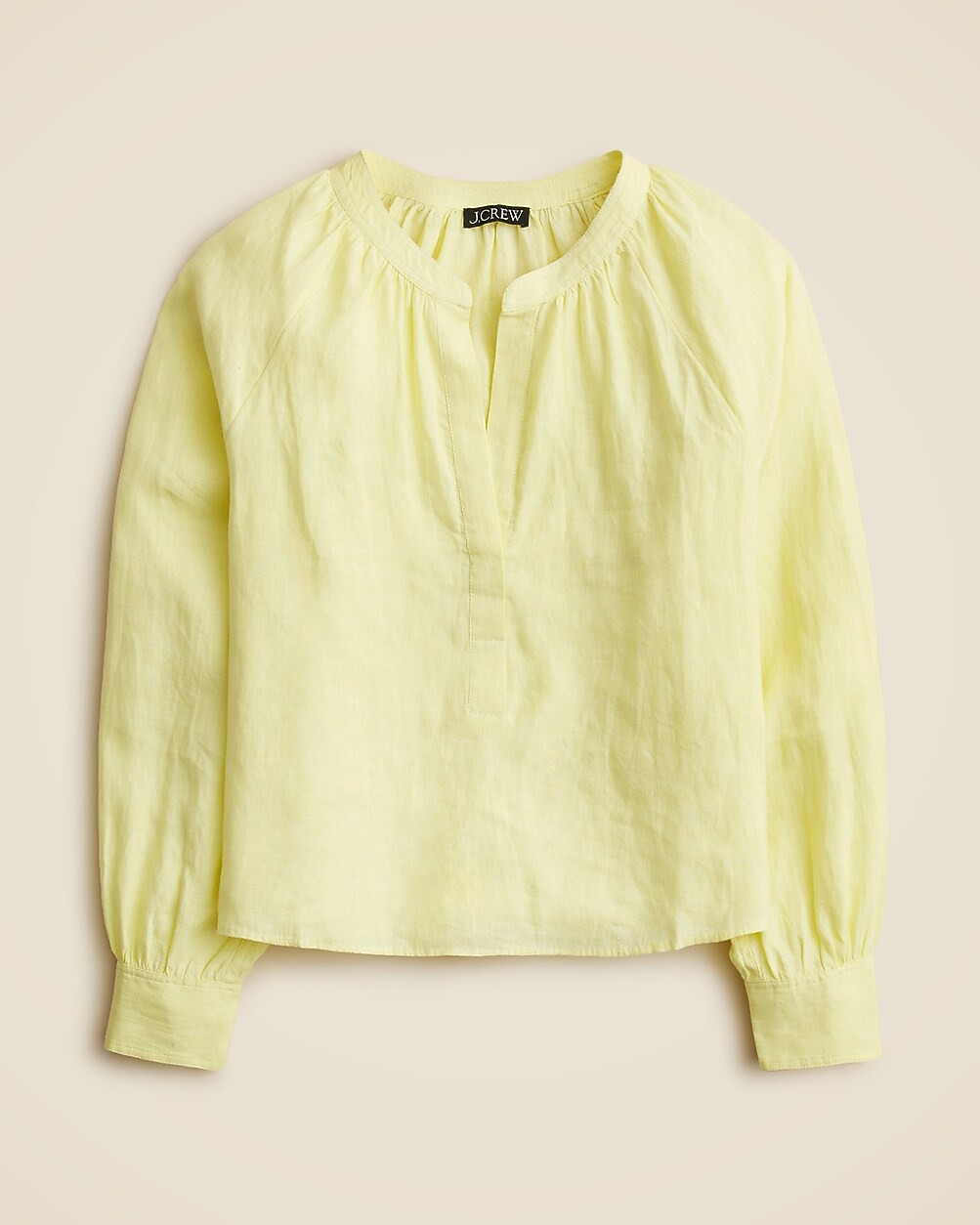 Cabana top in linen | J. Crew US