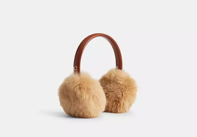 Women/Accessories/Hats Scarves & Gloves/Shearling EarmuffsShearling Earmuffs(20)$1504 interest-fr... | Coach (US)