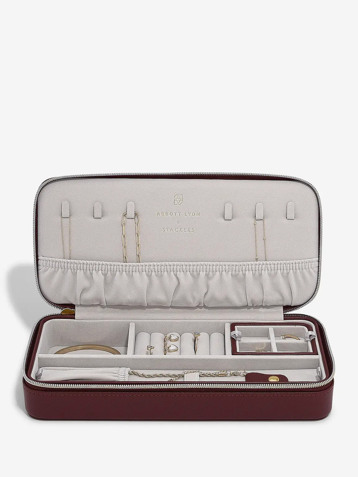 Abbott Lyon Large Travel Jewellery Box | Stackers