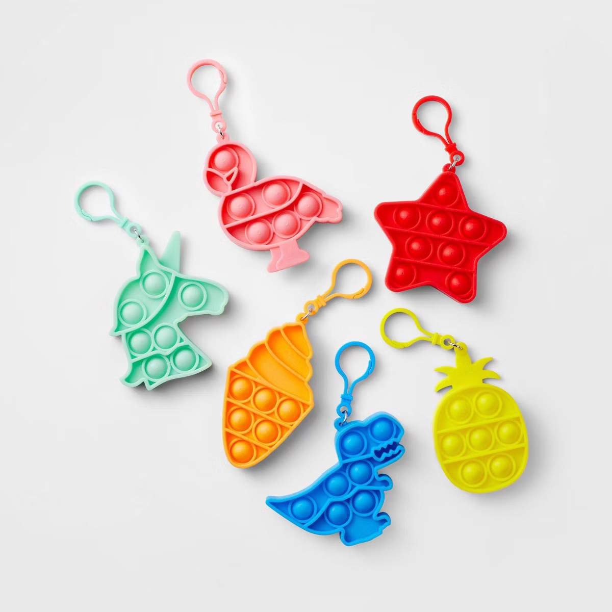 6ct Bubble Pop Keychain Favors - Spritz™ | Target
