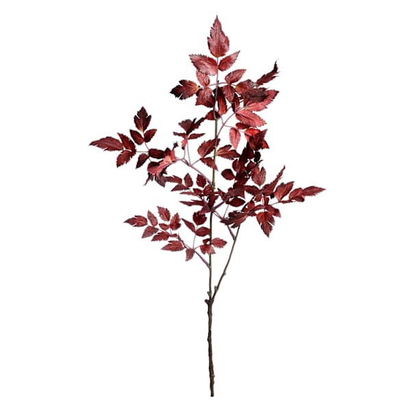 Brown Cimicifuga Leaves Stem, 28", Polyester, sold by At Home | At Home