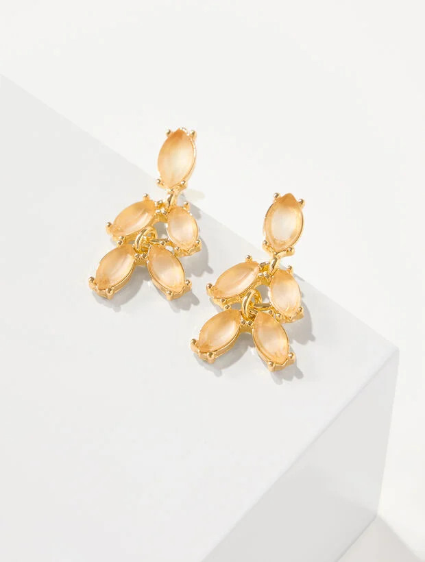 Fleur Drop Earrings | Talbots