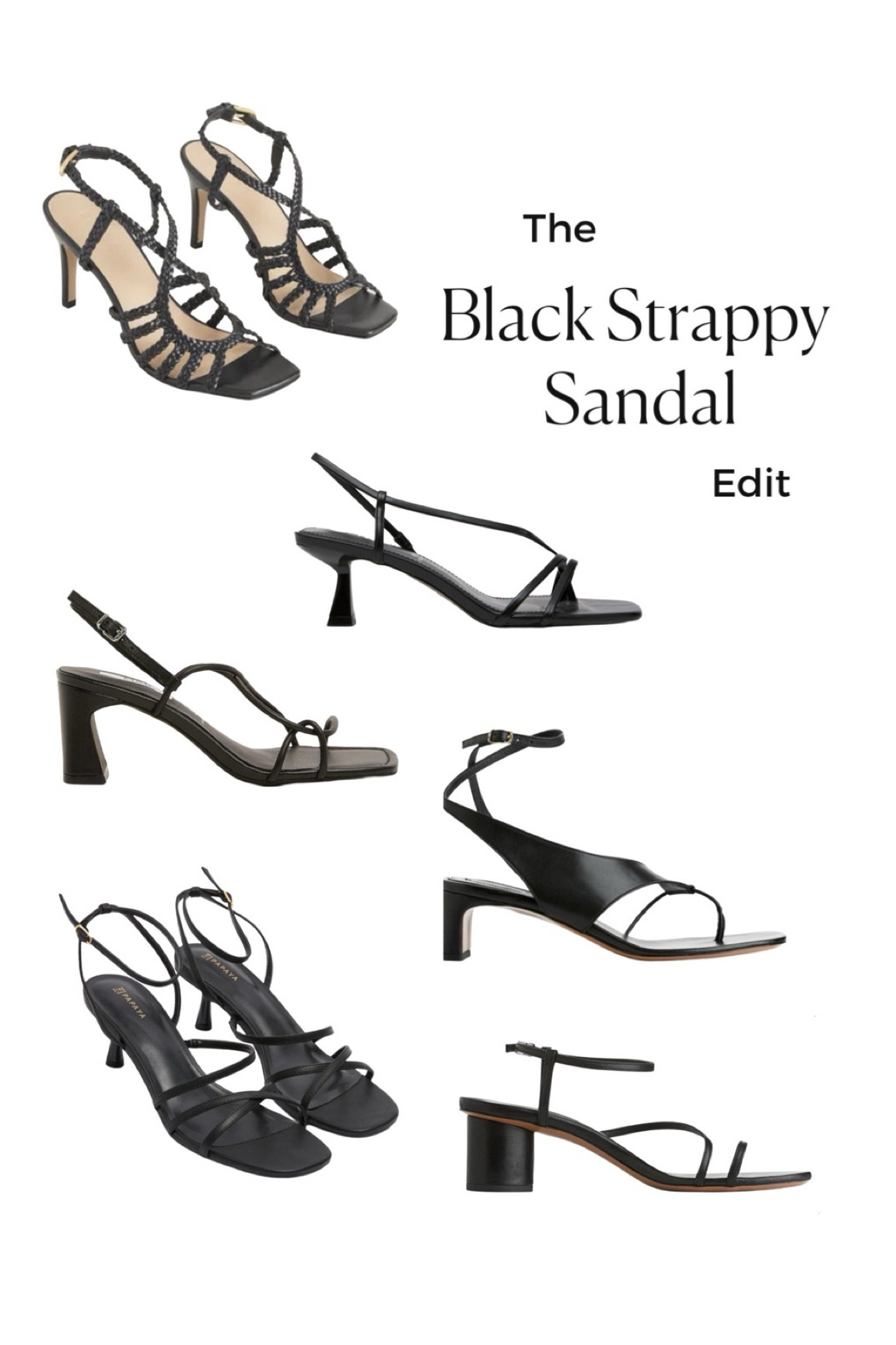 My top picks of the best black strappy sandals on the high street. Starting from £15! 

A simple black heeled sandal is a real staple piece in my shoe wardrobe, they instantly elevate a simple outfit & you can wear them year in, year out. 

#LTKshoecrush #LTKfindsunder50

#LTKstyletip