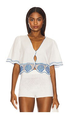 Rails Venice Top in White from Revolve.com | Revolve Clothing (Global)