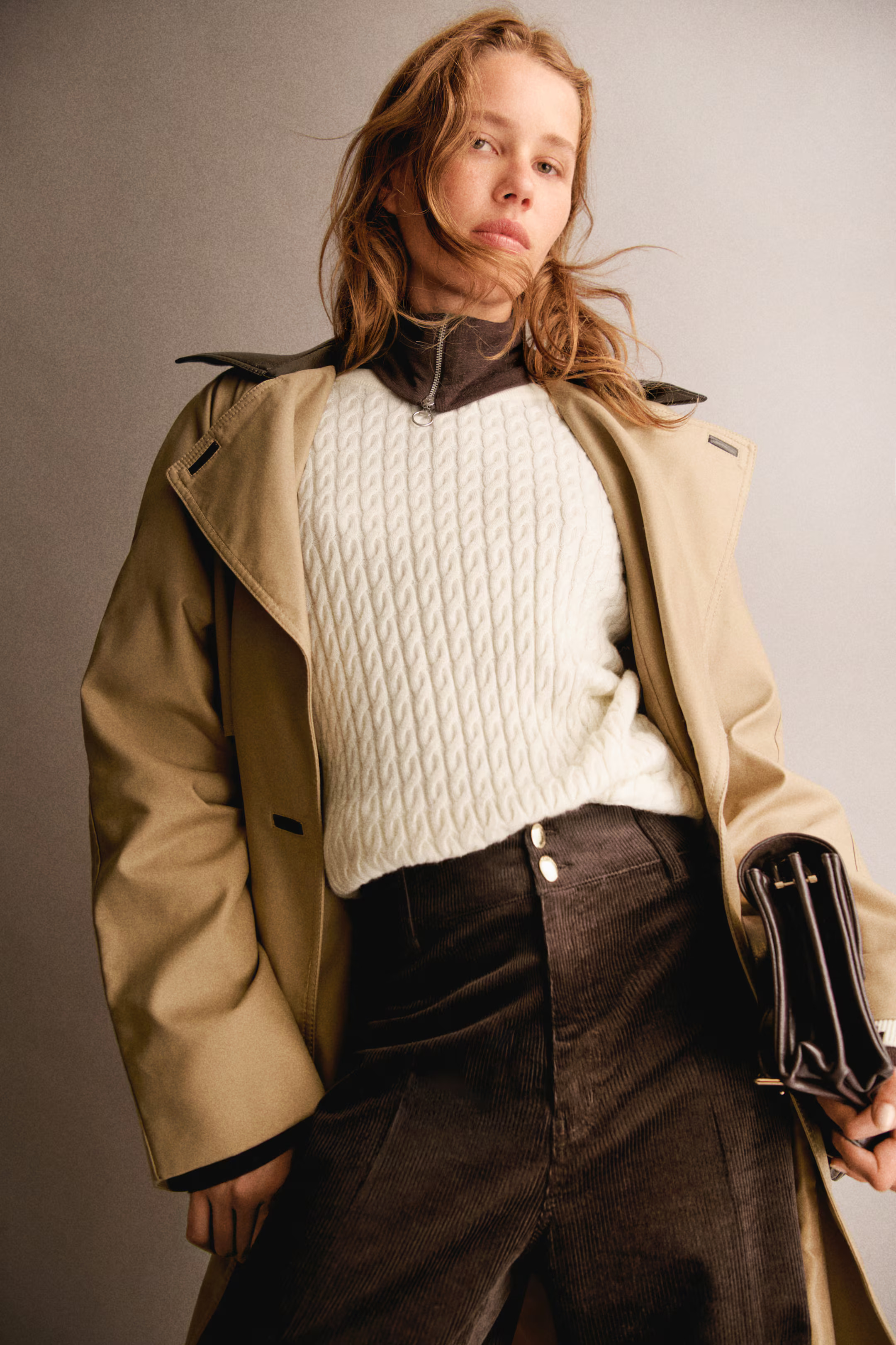 Corduroy trousers - Black - Ladies | H&M GB | H&M (UK, MY, IN, SG, PH, TW, HK)