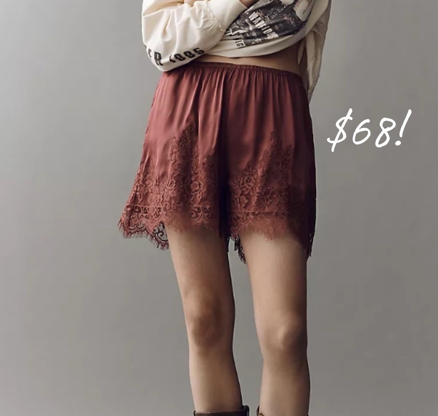 Lots of color options!
Silky lace shorts 

#LTKFindsUnder100 #LTKSeasonal