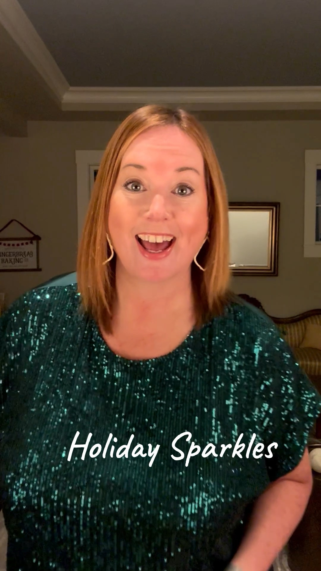 Time to sparkle and shine ✨
‘Tis the season to feel confident and fabulous! I'm obsessed with this festive look and how well it fits, plus it’s classic! . This is so versatile, you could pair with leather pants, a flowy skirt or even boots and a miniskirt! Adding a fur coat is perfect for festive fun this time of year! 

#christmasparty #holidayparty #furcoat #sequins #plussize 

#LTKPlusSize #LTKSeasonal #LTKHoliday