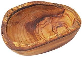 Naturally Med Olive Wood Dipping Bowl - Rustic | Amazon (US)