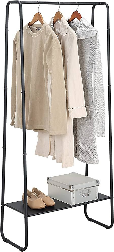 SunnyPoint Freestanding Clothes Garment Rack, Organizer Closet (BLK) | Amazon (US)