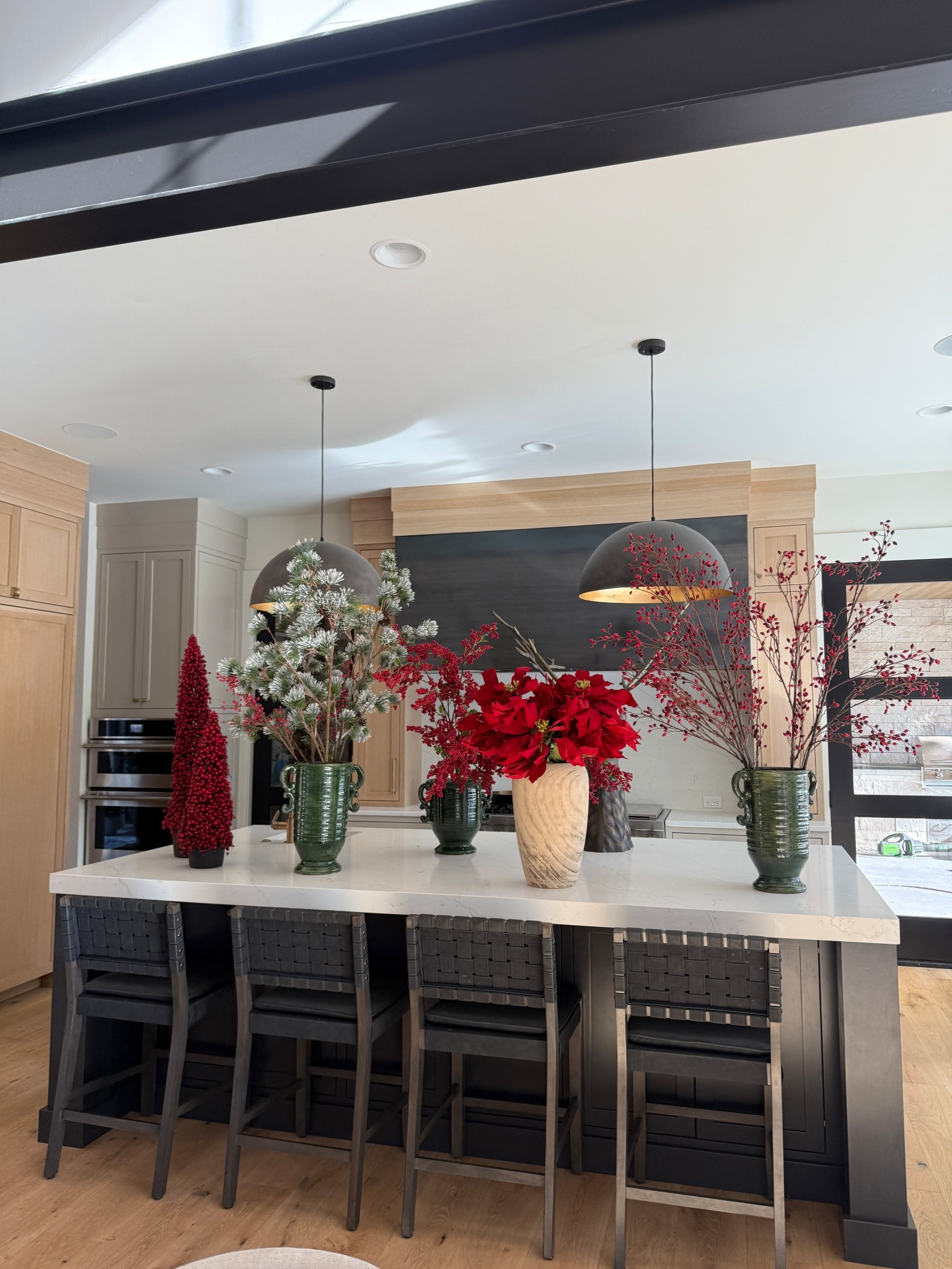 Faux stems for Christmas! The red is stunning. I styled these throughout our home so there is a touch of Christmas in every room and corner.

#LTKHome #LTKSeasonal #LTKHoliday