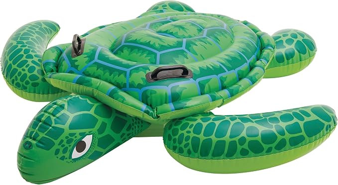 Intex Lil' Sea Turtle Ride On 1.50m x 1.27m Swimming Pool Beach Toy #57524NP | Amazon (US)