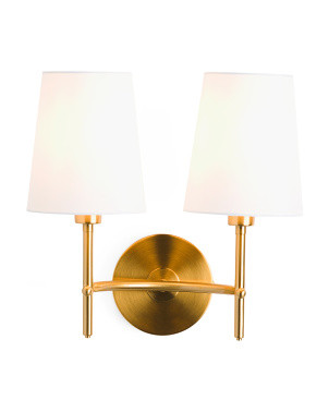 Barrett Two Light Wall Sconce | TJ Maxx
