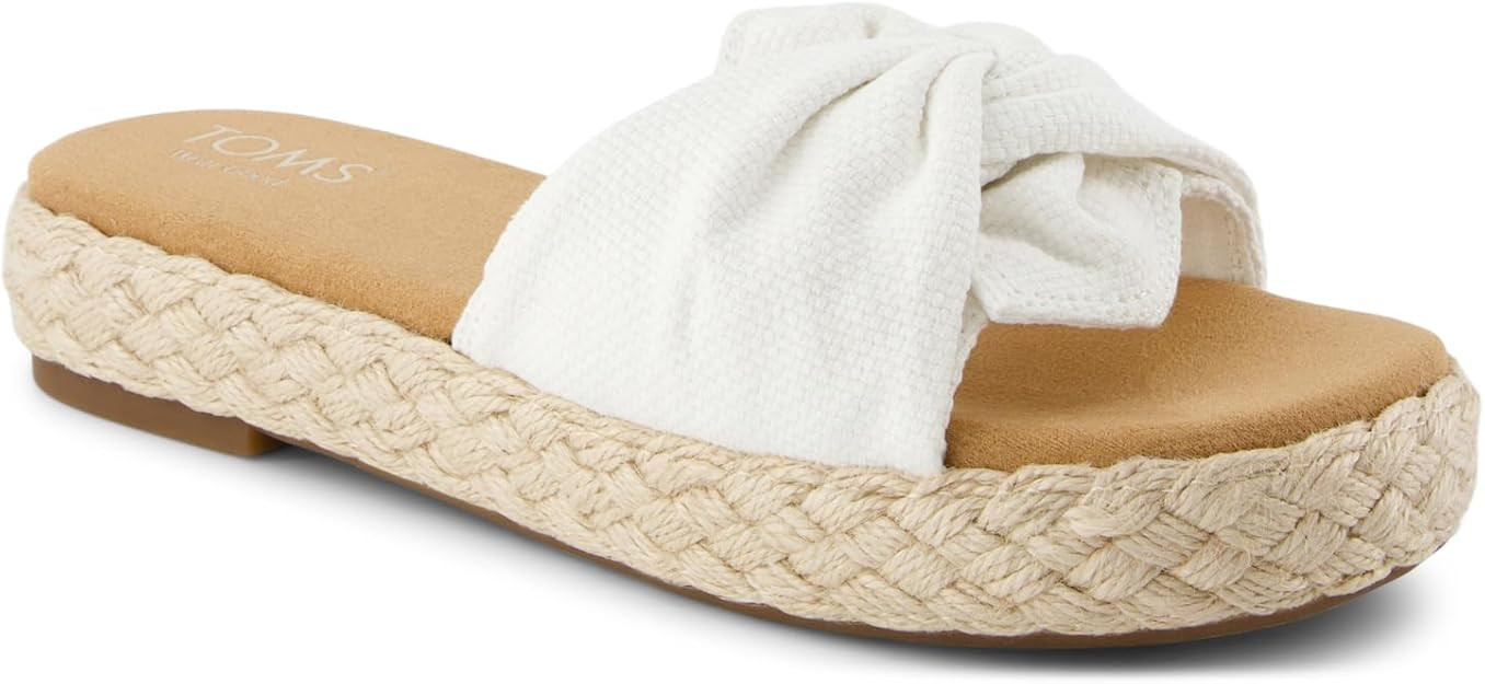 TOMS Women's Abby Slide Flatform Espadrille Sandal | Amazon (US)