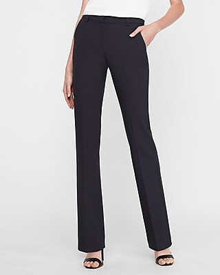Editor Mid Rise Bootcut Pant Blue Women's 0 | Express