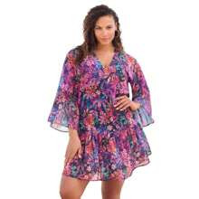 Swim Womens Plus Size Embellished Cover Up Dress | SHEIN