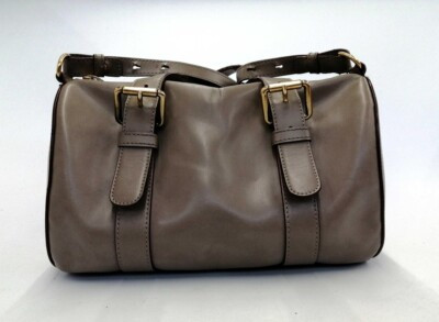 Chloe Hand Shoulder 2way Mini Traveling Bag Leather Beige plain Gold hardware | eBay US