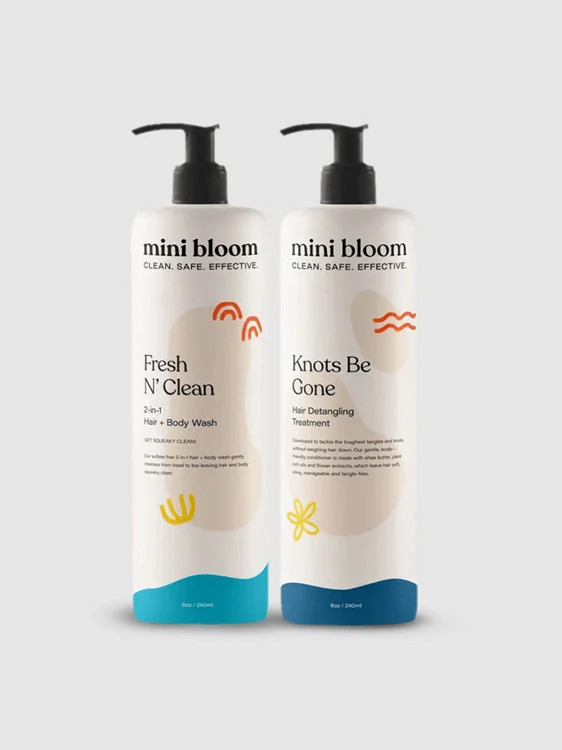 Mini Bloom Bath Time Duo - BUNDLE | Verishop