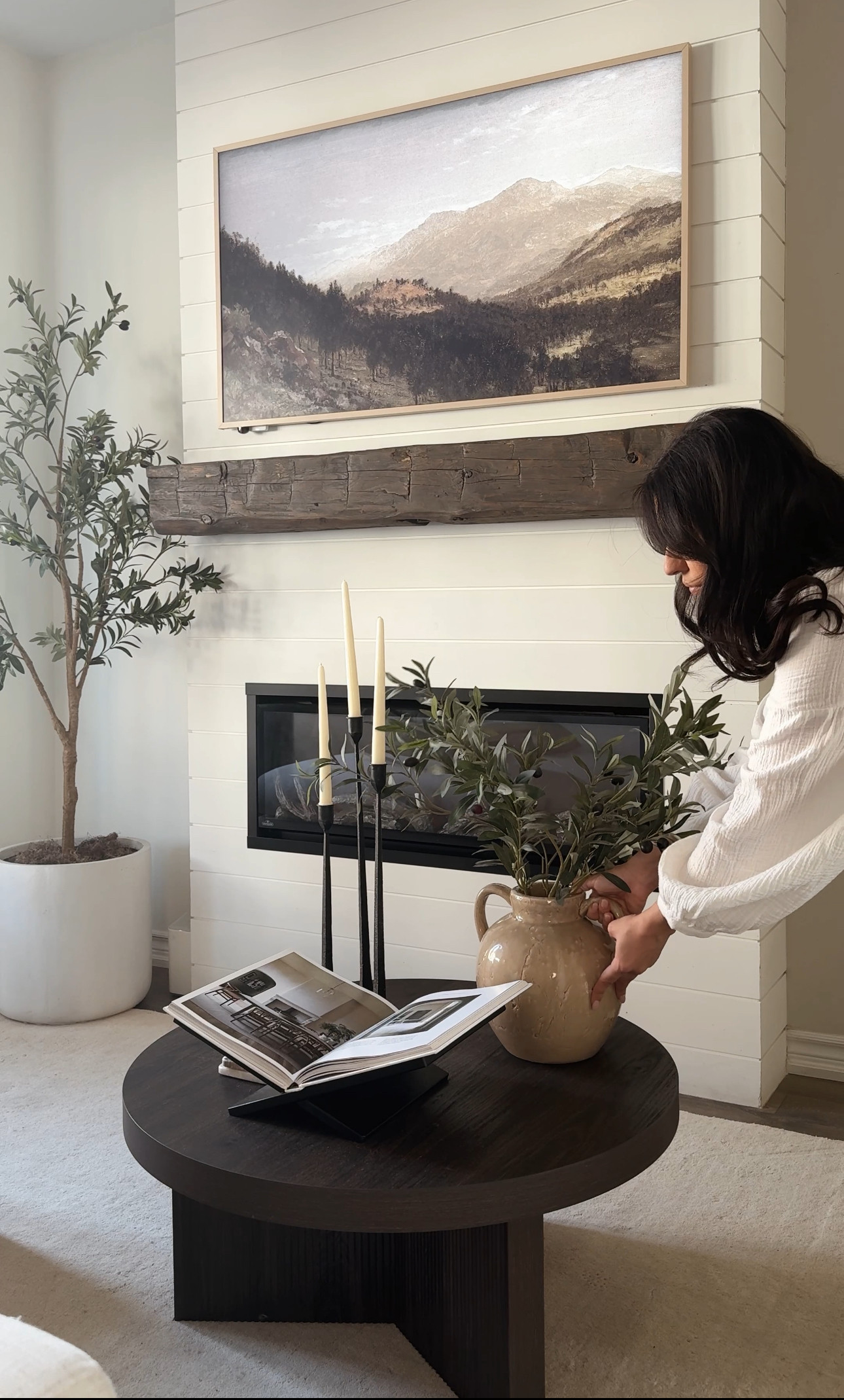 Can you spot the recent change to our living room? Here’s a sneak peak of the first stage of our living transformation. I took advantage of @Wayfair’s recent sales and found this beautiful and affordable coffee table for our upcoming refresh. You can shop my coffee table and other living space essentials during Way Day for up to 80% off between April 26th to 28th. You’ll also enjoy free shipping on their incredible deals - you’ll want to start loading your cart NOW! #WayDay #Wayfair #WayfairPartner 

 