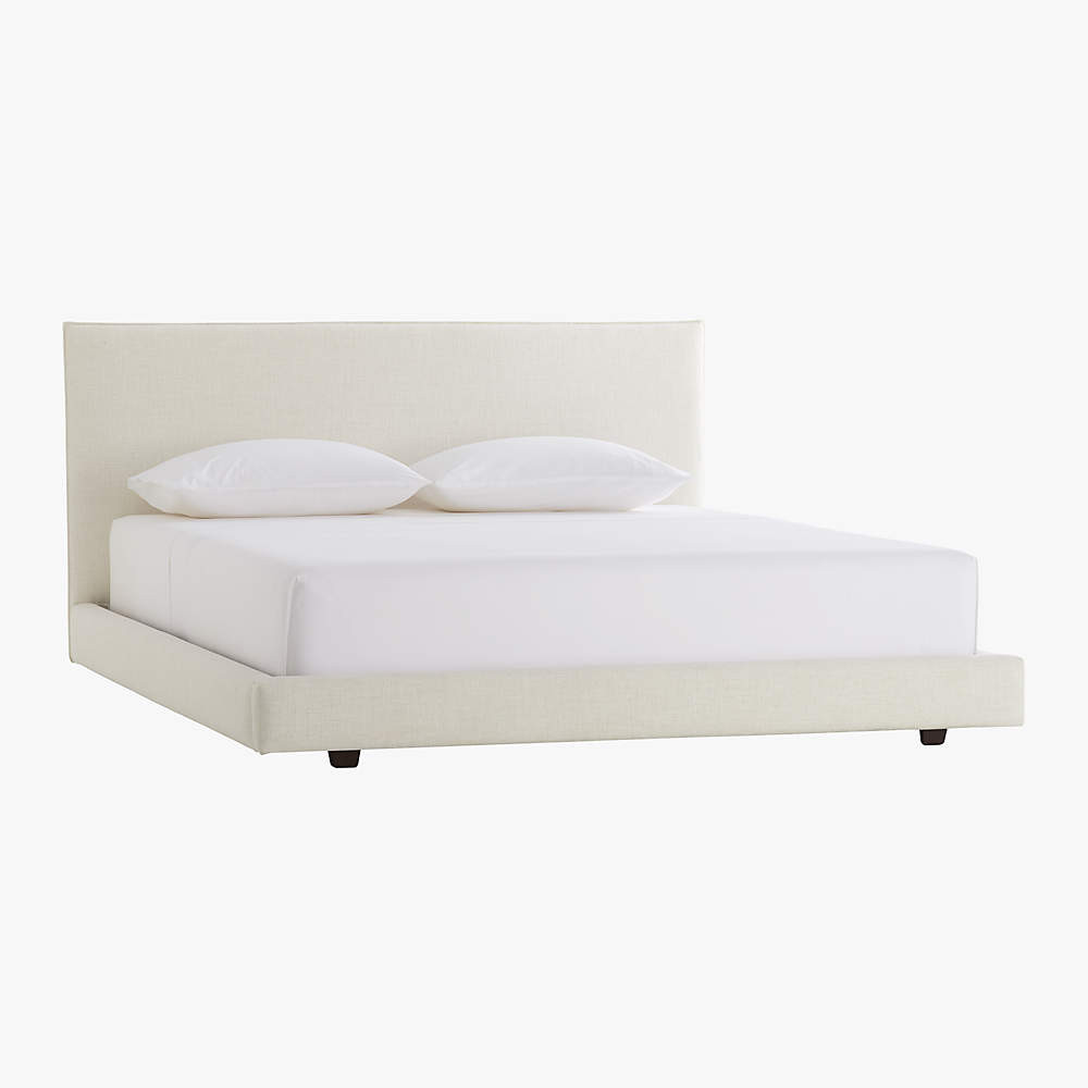 Façade Modern Shadow Velvet Queen Bed + Reviews | CB2 | CB2