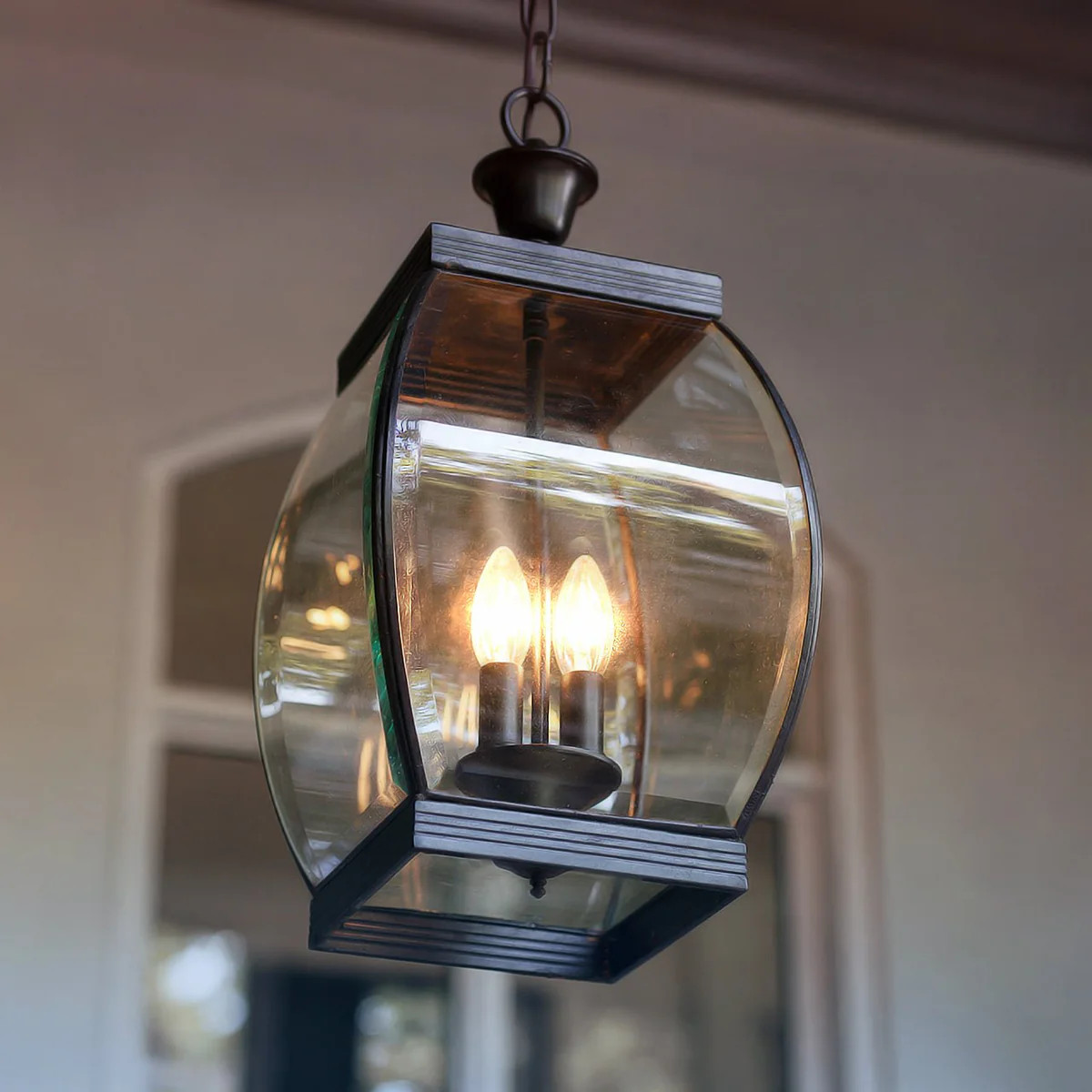 UQL1176 Colonial Outdoor Pendant Light, 20.5"H x 9"W, Medieval Bronze Finish, Manchester Collecti... | Urban Ambiance, Inc.