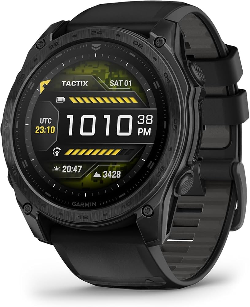 Garmin tactix\u00ae 8 51mm, AMOLED Display, Premium Tactical GPS Smartwatch, Includes Applied Bal... | Amazon (US)