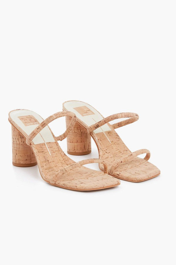 Natural Cork Noles Heels | Tuckernuck (US)