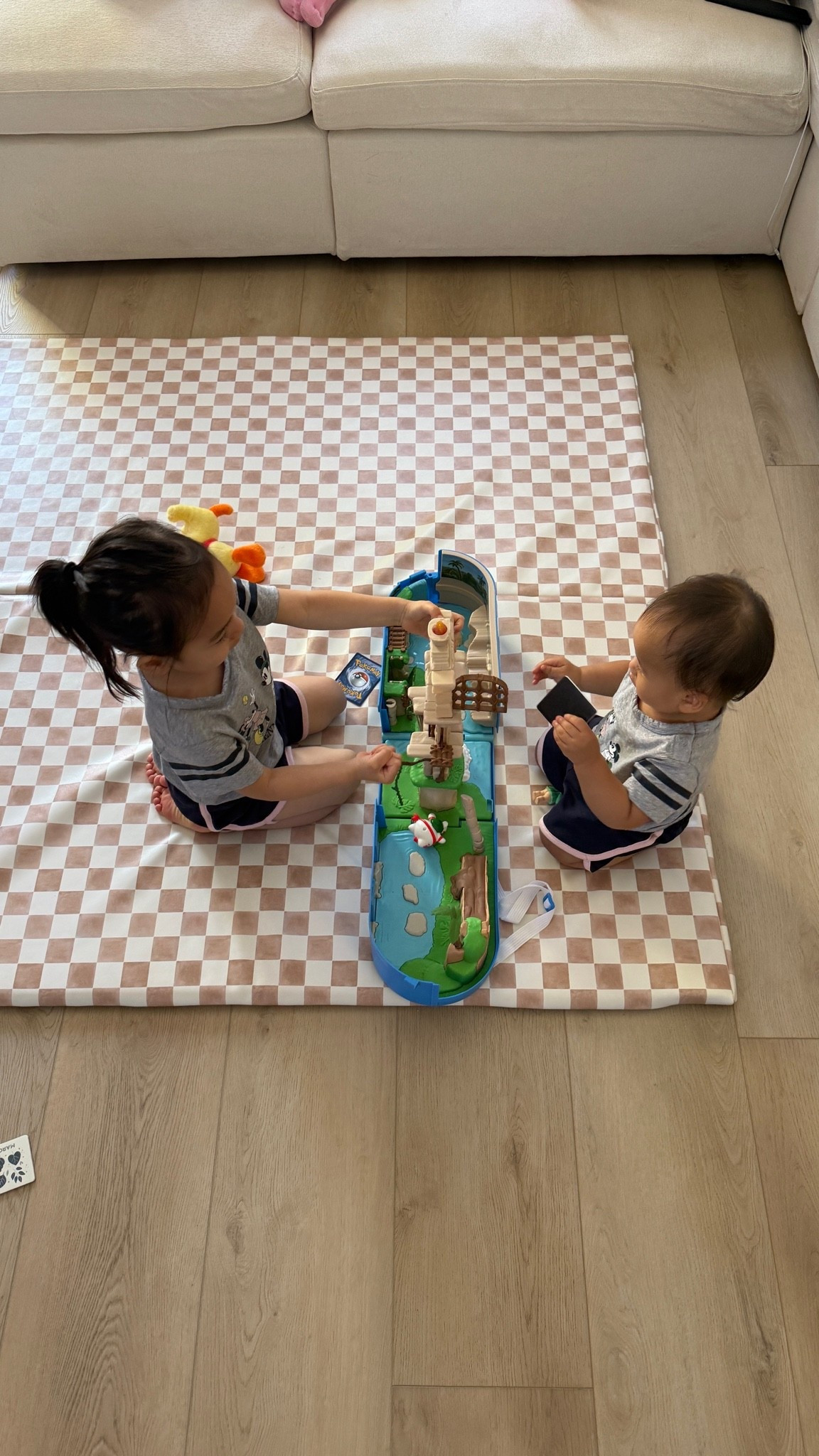 matchy matchy fits! and this cute pokemon toy :) #toddlertoys #toddlerclothes #toddlerfinds @monicaandandy #ad