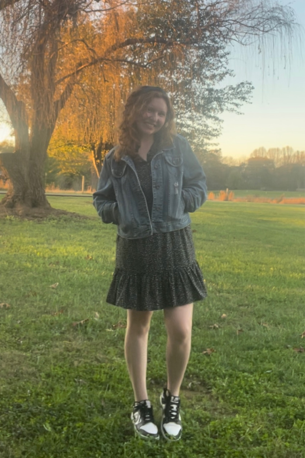 Casual fall work outfit! 

Business casual, denim jacket, sneakers outfit 

#LTKHoliday #LTKCyberWeek #LTKGiftGuide