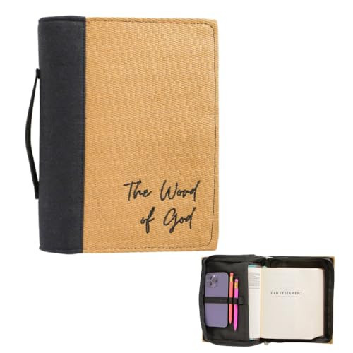 Bible Cover for Women| Bible Case| Straw Bible Cover case for Women| Bible Covers for Women| Boho Bible Carrying Case for Women| Bible Cases for Woman| Bible Case for Girls | Amazon (US)