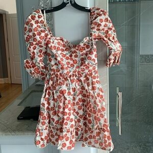 Agua by Agua Bendita Cedro Floral Bustier Dress | Poshmark