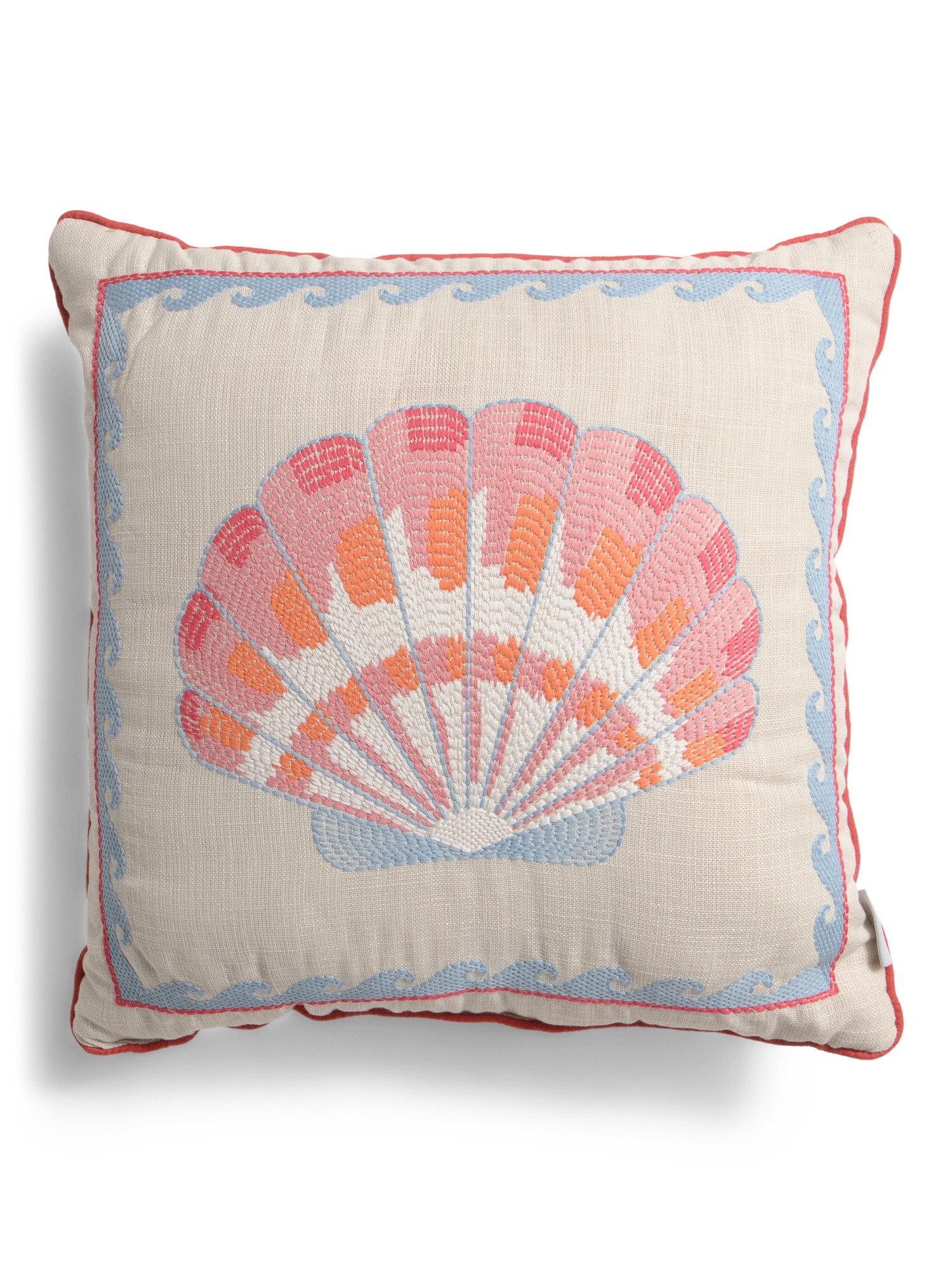 20x20 Silvan Embroidered Shell Pillow | TJ Maxx