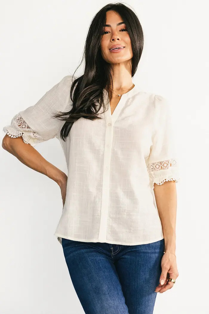 Baltic B\u00f8rn Alba Button Up Top | Nordstrom | Nordstrom