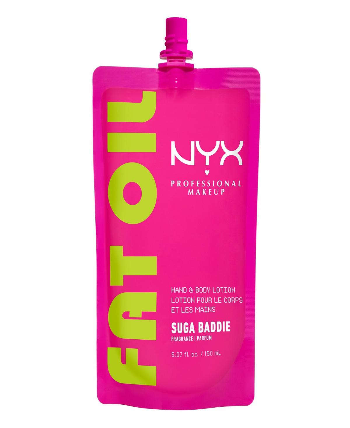 Nyx Professional Makeup Fat Oil Body Lotion, 5.07 oz. - Suga Baddie | Macy's