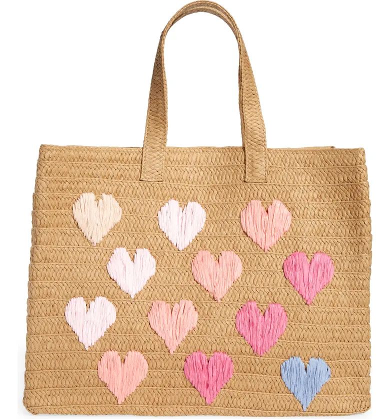 Be Mine Straw Tote | Nordstrom