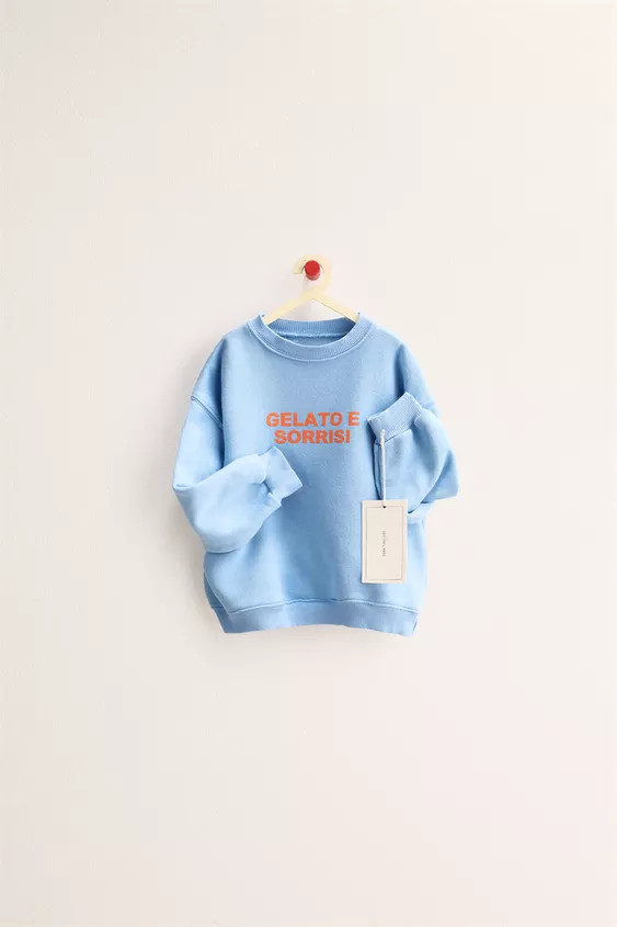 ZARA TIMELESS - SWEATSHIRT MIT SCHRIFTZUG | Zara DE