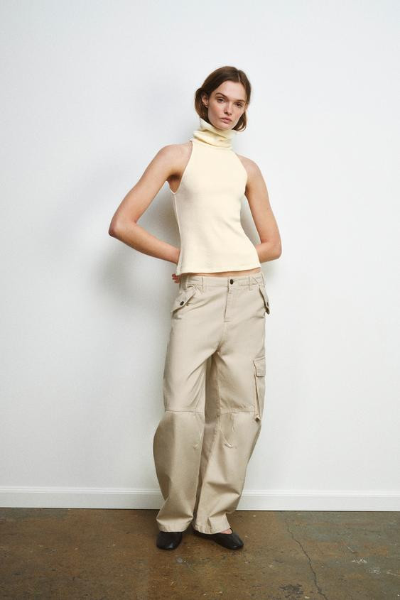 ZW COLLECTION CARGO TROUSERS | Zara UK