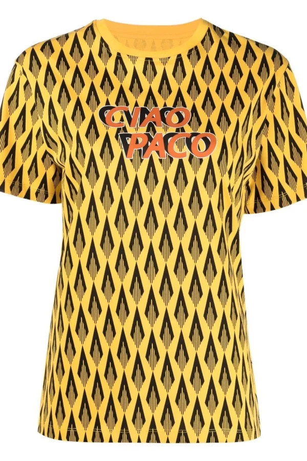 Rent Ciao Paco Print T-shirt - Paco Rabanne | HURR | HURR 